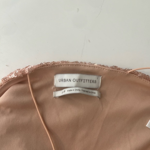 Urban Outfitters Rose Gold Sequin Top - Picture 5 of 5